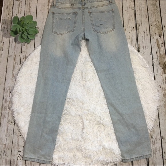 signature8 ripped destroyed ankle jeans - Picture 4 of 8